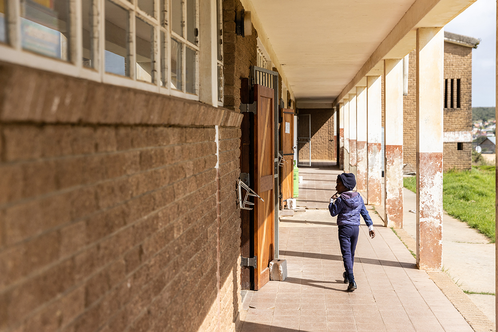 EdDesk contacted 12 schools that received tablets, and not one of them is still running the programme. This archive photo, dated 14 April 2023, shows a classroom in Makhanda. Photo: Ashraf Hendricks/Groundup