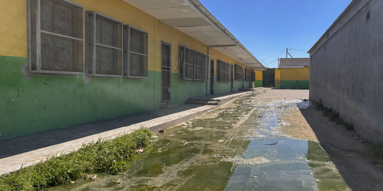 Disruptive primary school sewage seepage exposes service delivery failures in Khayelitsha