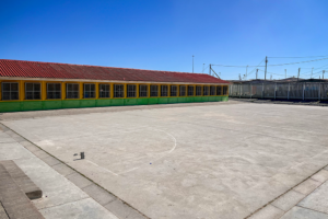 The school playground, which is usually buzzing, has been silent. Photo: Velani Ludidi/EdDesk