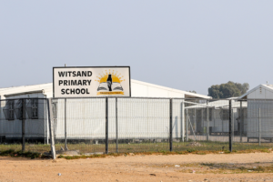 Witsand Primary is made up of prefabricated school buildings in Atlantis. 28 August 2026. Photo: Shelley Christians/EdDesk Keywords
